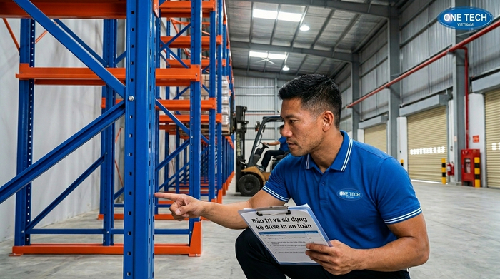 Bảo trì kệ drive in Thái Nguyên Bảo trì kệ drive in Thái Nguyên định kỳ cho kho hàng công nghiệp