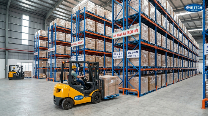 Lợi ích của kệ pallet trong kho Thái Nguyên Lợi ích khi lắp kệ pallet Thái Nguyên cho kho hàng
