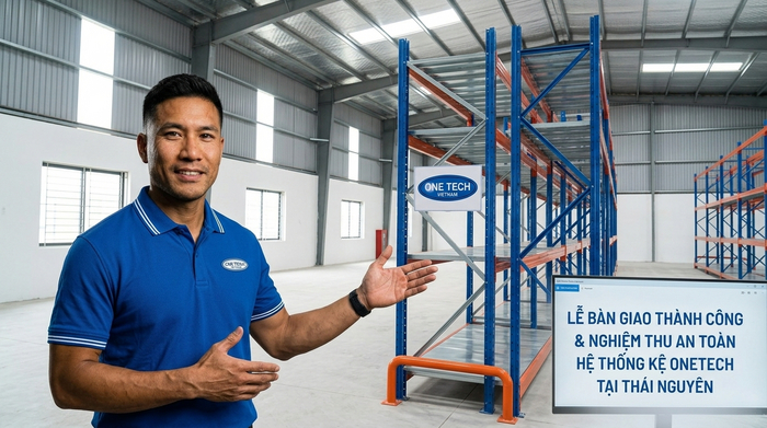 Bàn giao Kệ Selective Thái Nguyên sau khi nghiệm thu an toàn