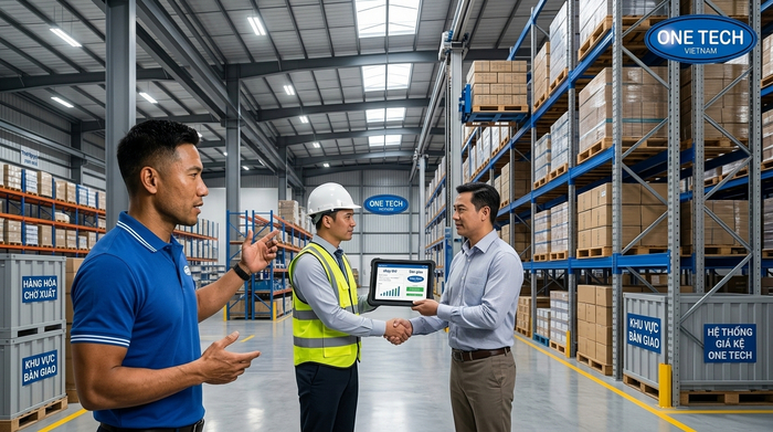 Bàn giao Stacker-Crane Thái Nguyên cho doanh nghiệp Bàn giao hệ thống Stacker-Crane Thái Nguyên sau khi chạy thử
