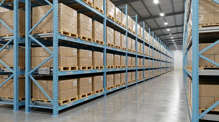 Kệ push back công nghiệp Sông Công Kệ push back công nghiệp cho kho sản xuất tại Sông Công Thái Nguyên