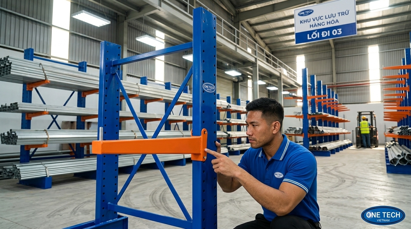 Nghiệm thu kệ tay đỡ sau lắp đặt Nghiệm thu kệ tay đỡ sau lắp đặt và kiểm tra liên kết an toàn