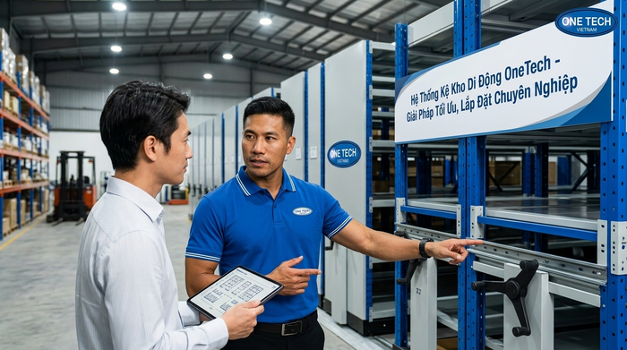 Quy trình lắp đặt kệ kho di động tại Thái Nguyên Quy trình tư vấn và lắp đặt kệ kho di động Thái Nguyên