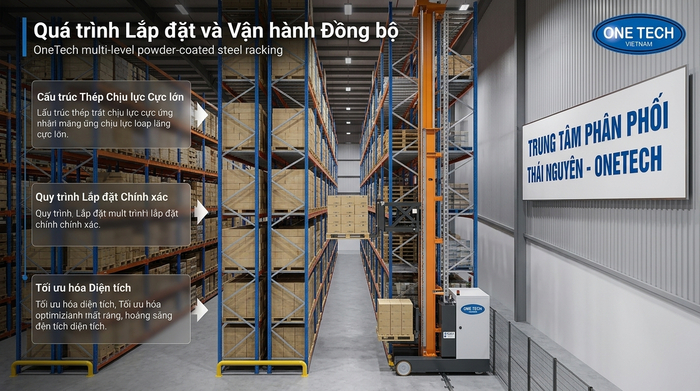 Quy trình tư vấn Stacker-Crane Thái Nguyên Quy trình triển khai Stacker-Crane Thái Nguyên của OneTech Group