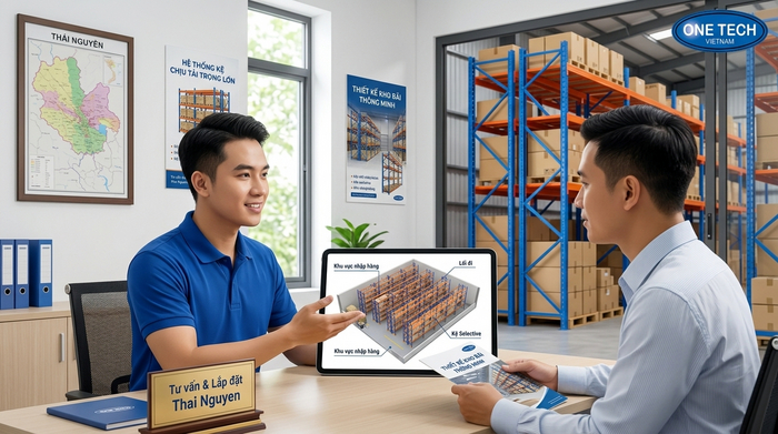 Tư vấn Kệ Selective Thái Nguyên bởi Kệ kho hàng Thái Nguyên OneTech