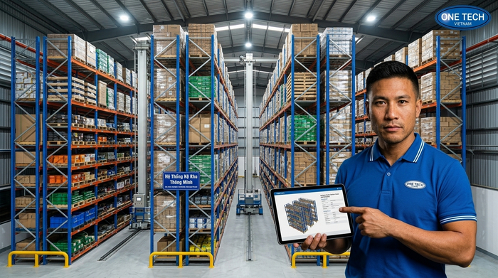 Tư vấn Stacker-Crane Thái Nguyên tại OneTech Group Tư vấn báo giá Stacker-Crane Thái Nguyên cho nhà máy và kho hàng