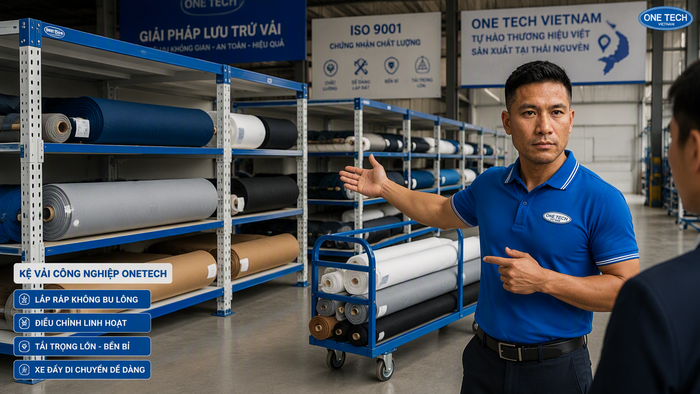 Kệ kho hàng Thái Nguyên trực thuộc OneTech