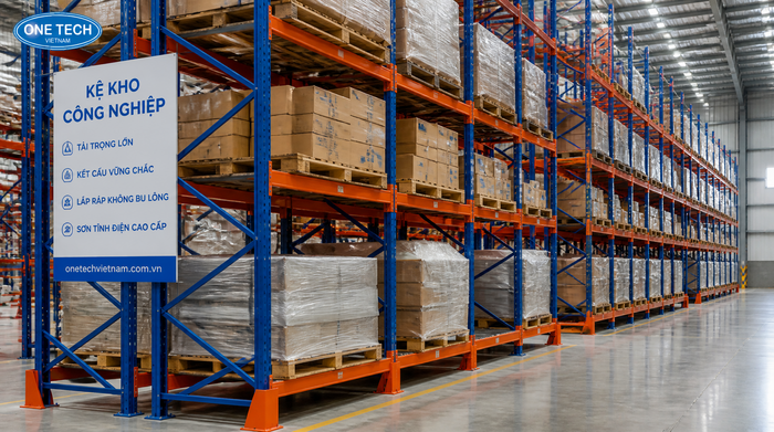 Kệ kho logistics Thái Nguyên cho nhà xưởng và kho hàng