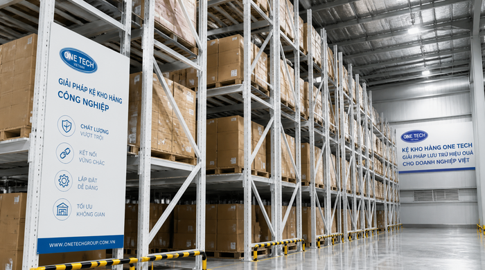 Kệ pallet cho kho công nghiệp tại Sông Công Thái Nguyên