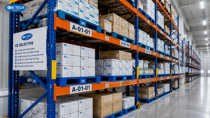 Kệ Selective kho dược phẩm pallet Kệ Selective cho kho dược phẩm lưu trữ pallet