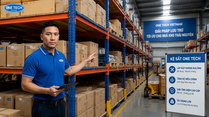 Xe đẩy pallet và xe nâng tay sử dụng trong kho hàng Thái Nguyên