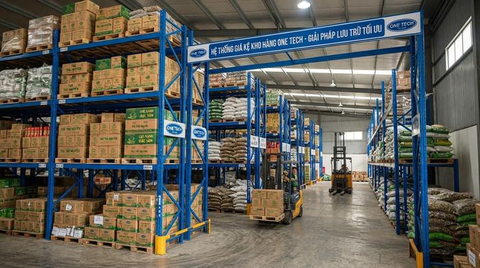 Kệ pallet racking cho kho chè nông sản và đồ uống Thái Nguyên Pallet racking Thái Nguyên cho kho nông sản và chè